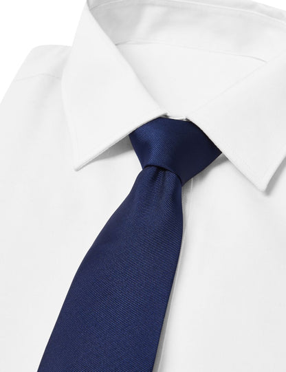 Slim Fit Dokulu Kravat