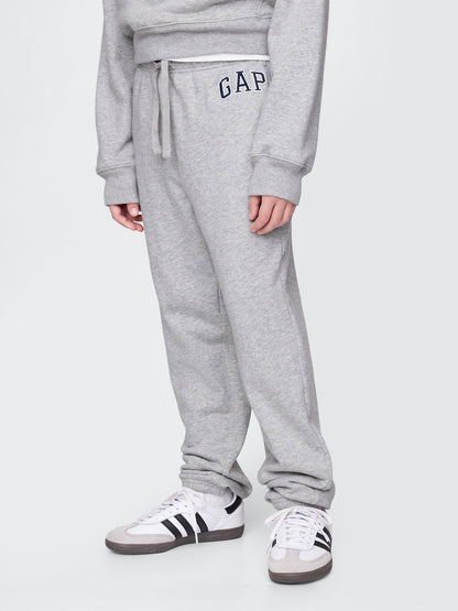 Gri Relaxed Gap Logo Eşofman Altı