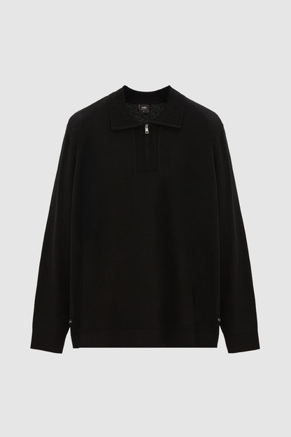 Tween Relaxed Fit Siyah Kazak