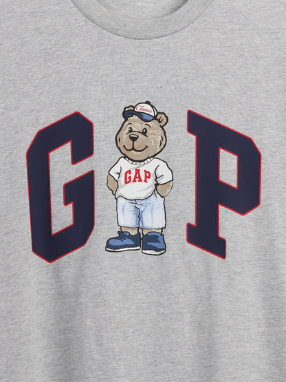 Gri Everyday Soft Relaxed Gap Logo T-shirt