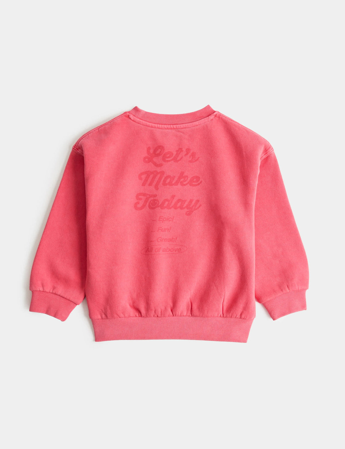 Grafik Baskılı Çocuk Sweatshirt