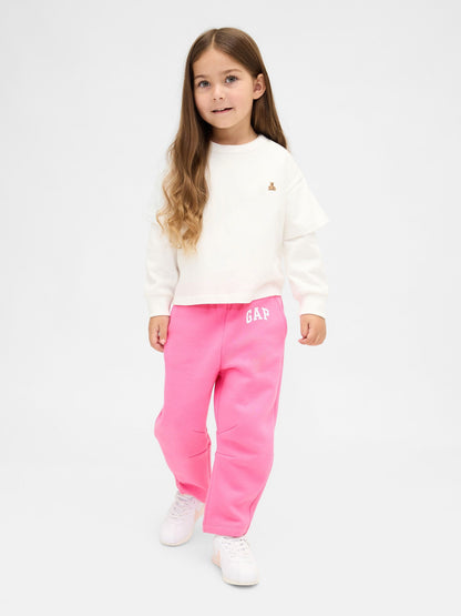 Pembe Vintagesoft Logo Barrel Eşofman Altı