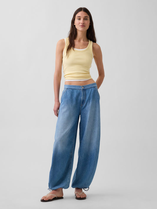 Mavi Mid Rise Ultrasoft Horseshoe Jean Pantolon