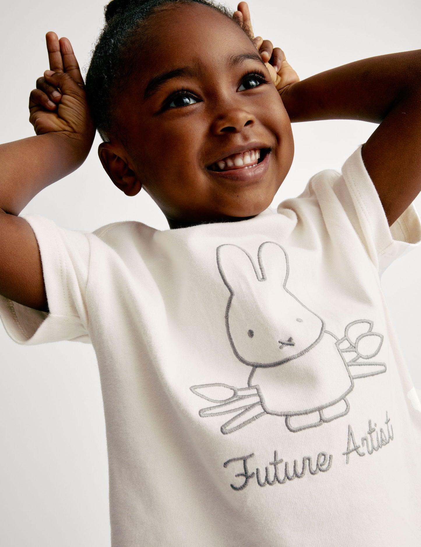 Saf Pamuklu Miffy:trade_mark: Tişörtü (1–8 Yaş)