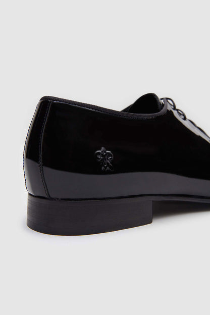 Damat Siyah Deri Smokin Ayakkabi