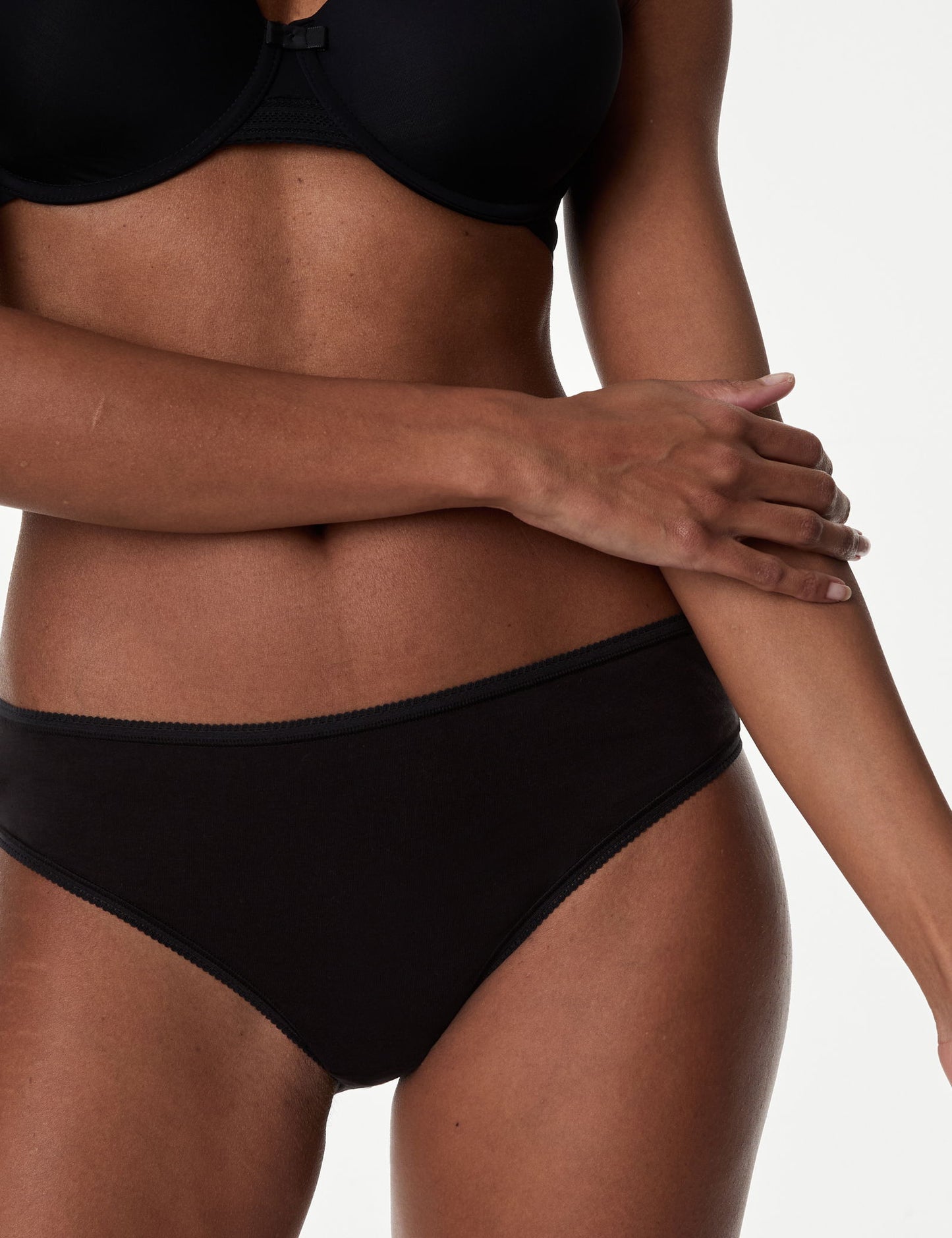 5'li Saf Pamuklu Bikini Külot Seti