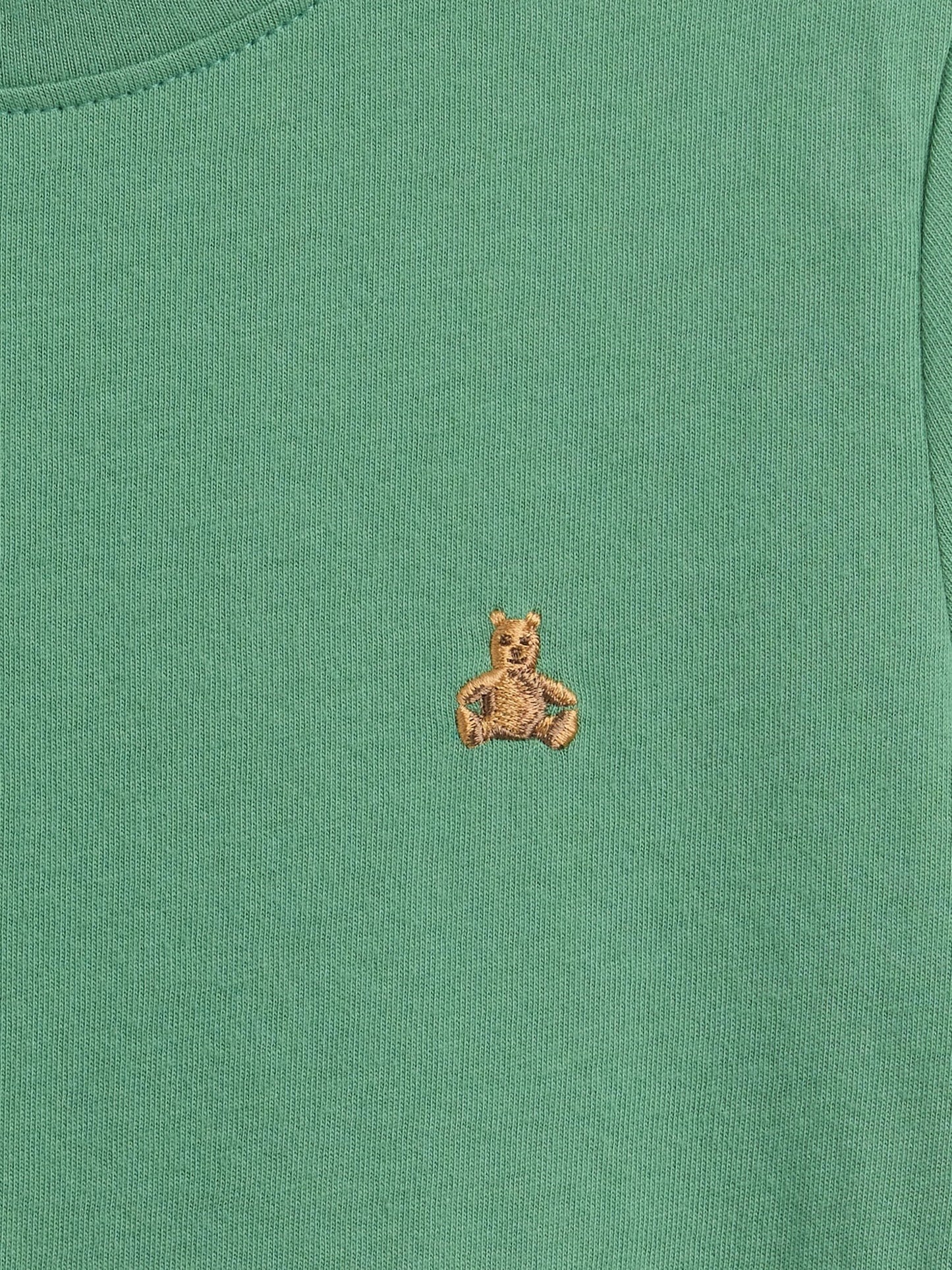 Yeşil Brannan Bear Bisiklet Yaka T-shirt