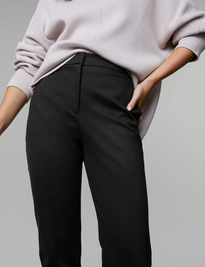 Slim Fit Örme Pantolon