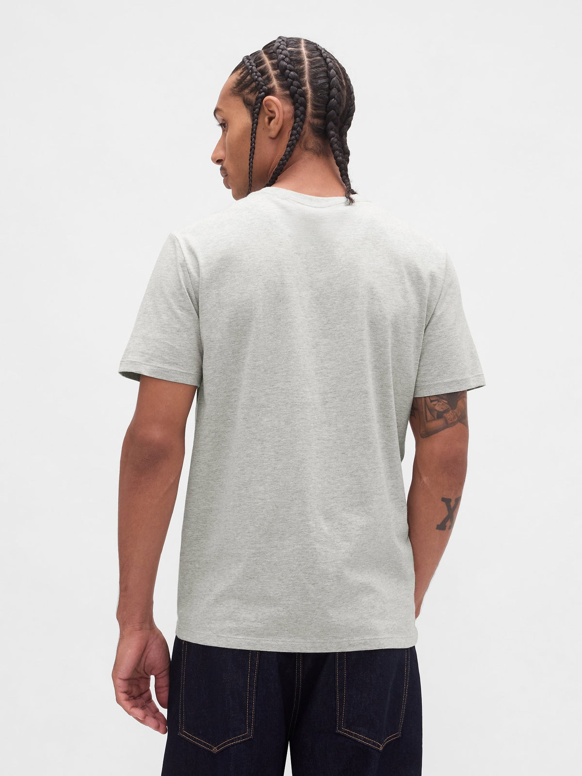 Gri Everyday Soft Gap Logo T-shirt
