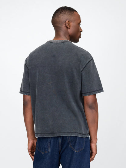 Gri Heavyweight Crop T-shirt