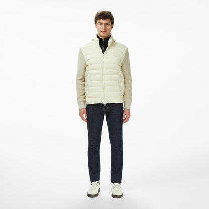 Lacoste Erkek Regular Fit Kapüşonlu Açık Kahverengi Mont