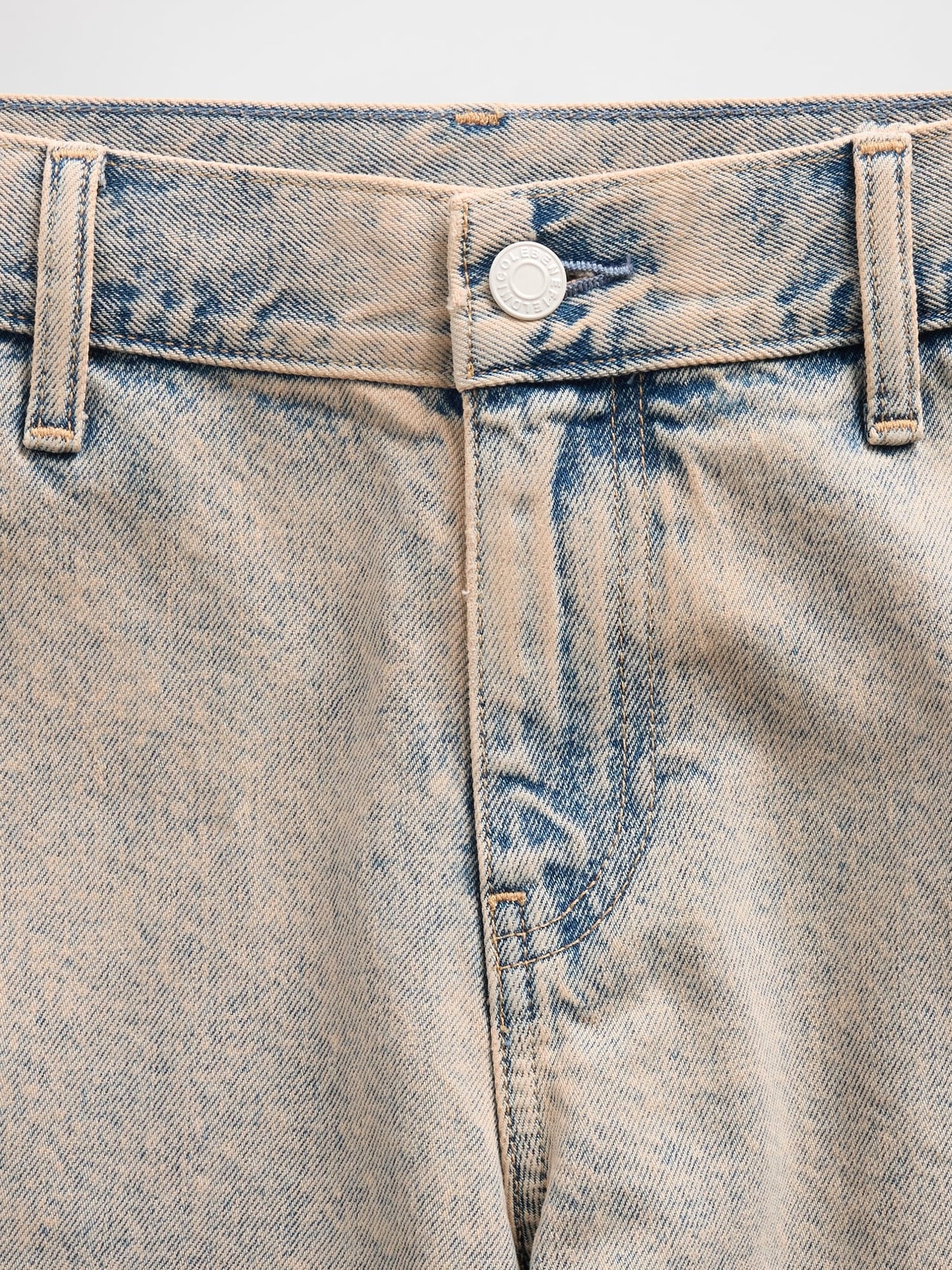 Açık Mavi Gap × Hfr Low Rise Baggy Barrel Jean Pantolon By Nicole Benefield Portfolio