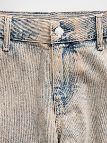 Açık Mavi Gap × Hfr Low Rise Baggy Barrel Jean Pantolon By Nicole Benefield Portfolio