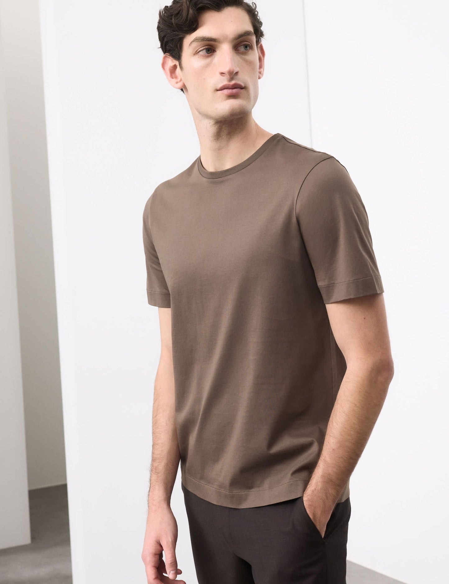 Pure Supima:registered: Slim Fit Premium Pamuklu T-shirt