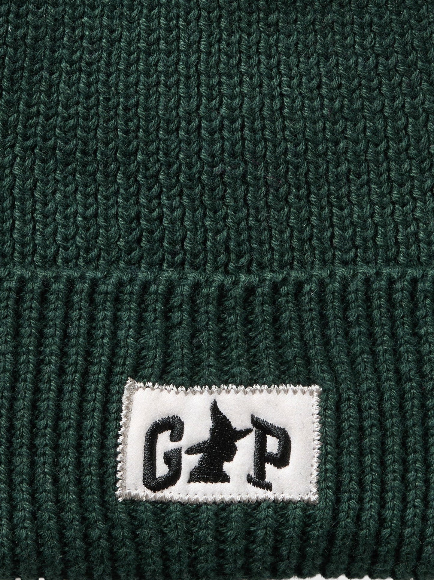 Koyu Yeşil Wicked Gap Logo Bere