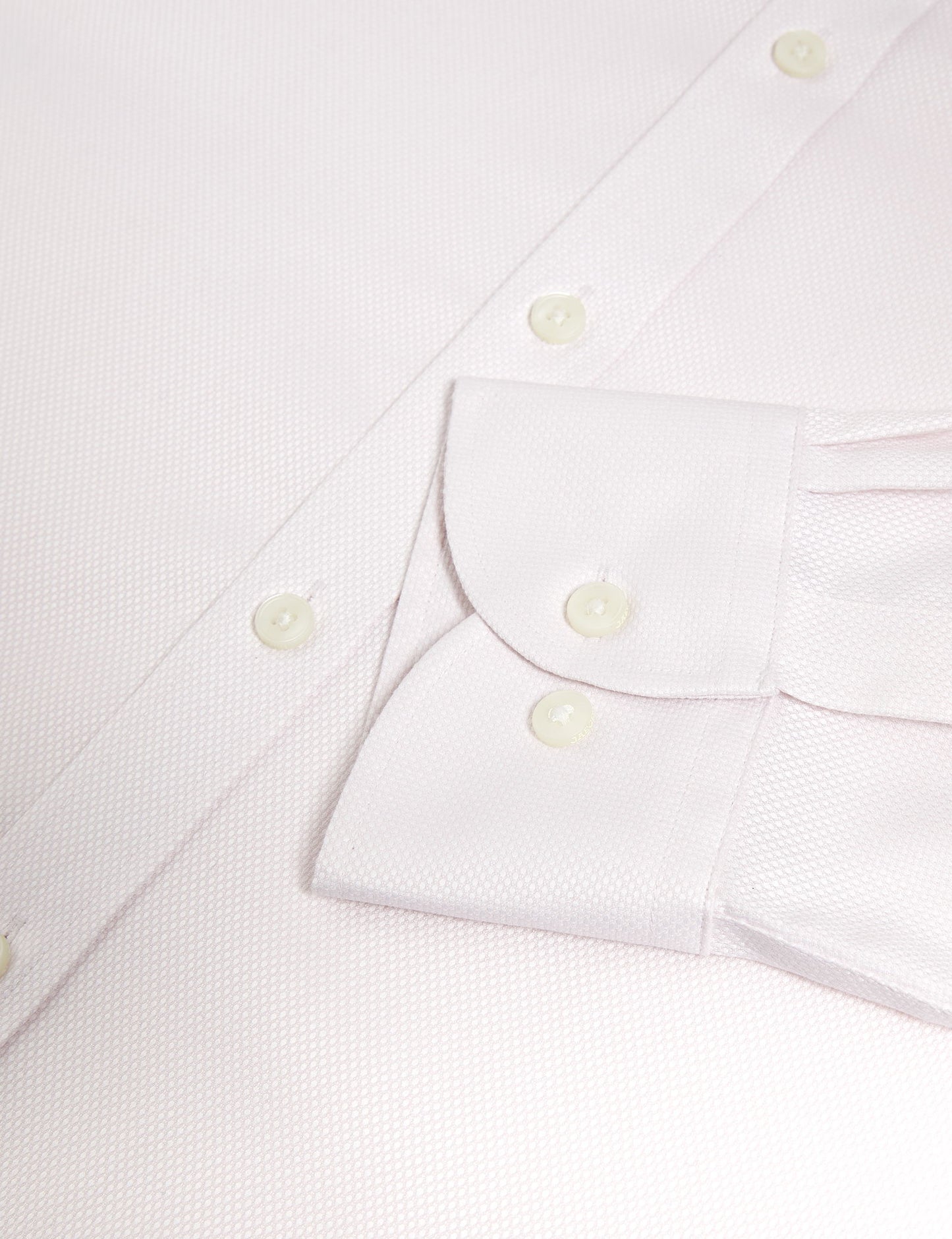 Tailored Fit Lüks Pamuklu Dokulu Gömlek