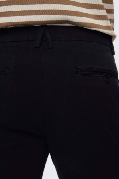 Damat Slim Fit Lacivert Bi Strech Pamuklu Beli Içten Lastikli Chino Pantolon