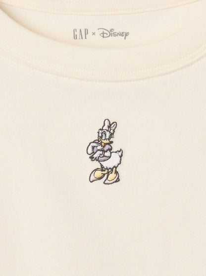 Kırık Beyaz Gap × Disney Işlemeli T-shirt