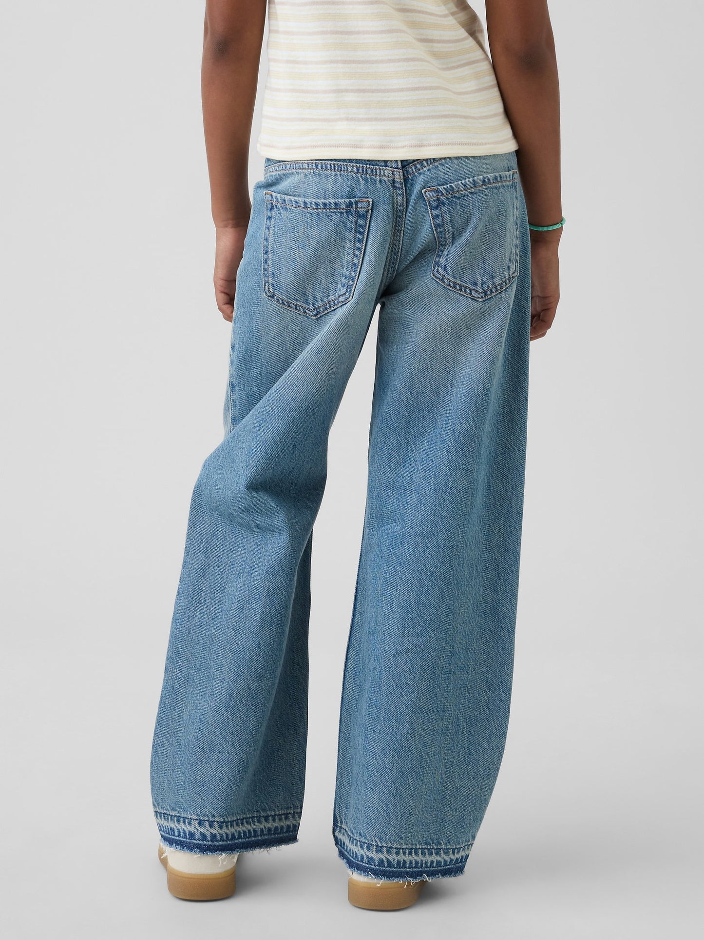 Mavi Low Rise Stride Wide-leg Jean Pantolon
