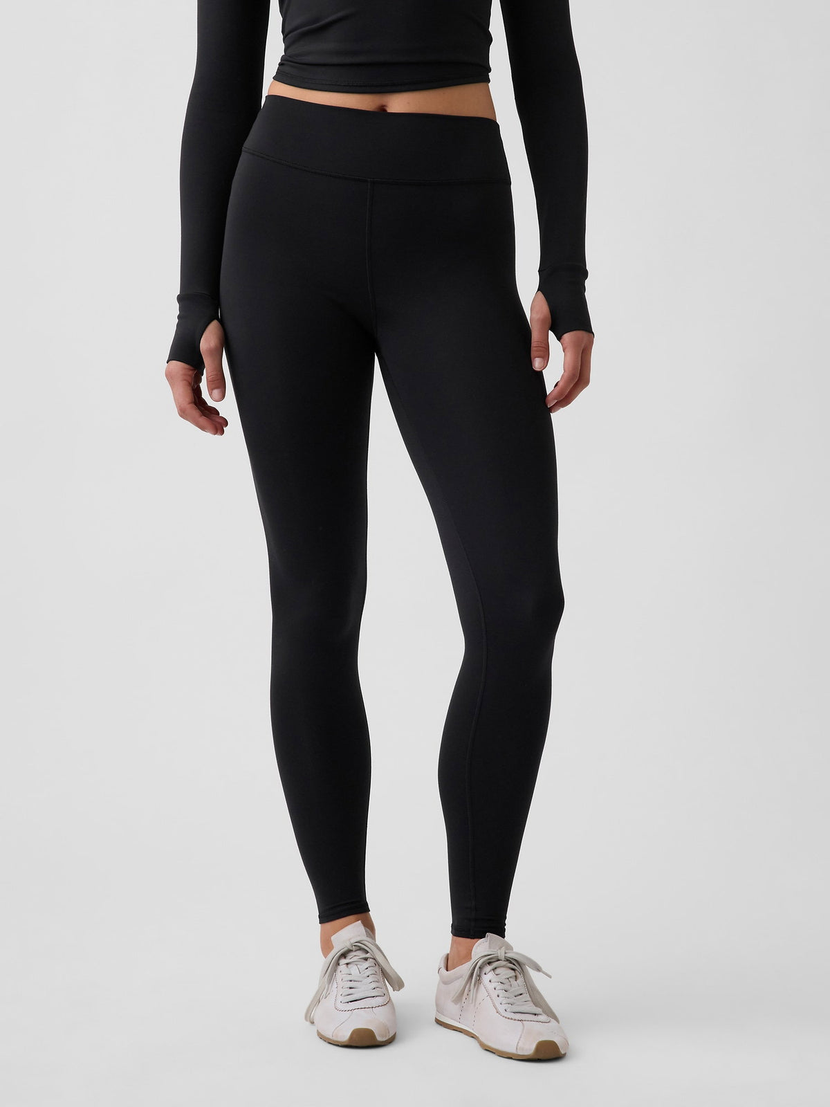 Siyah Gapfit Smooth High Rise Tayt