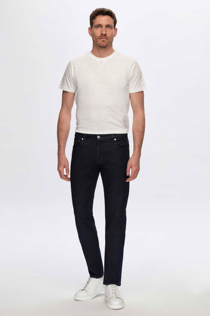 Damat Slim Fit Lacivert Efsane Denim. Hafif, Yumuşak, Rinse Yıkamalı Denim Pantolon