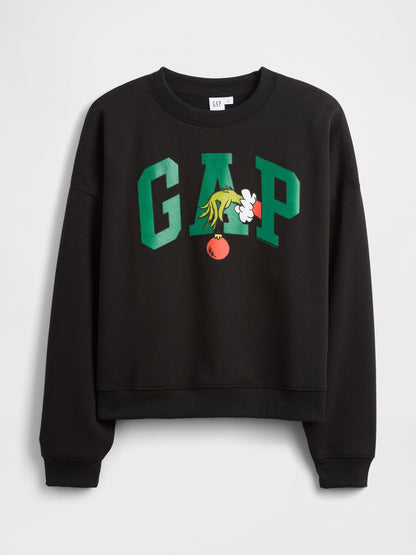 Siyah Dr Seuss™ Oversized Gap Logo Sweatshirt