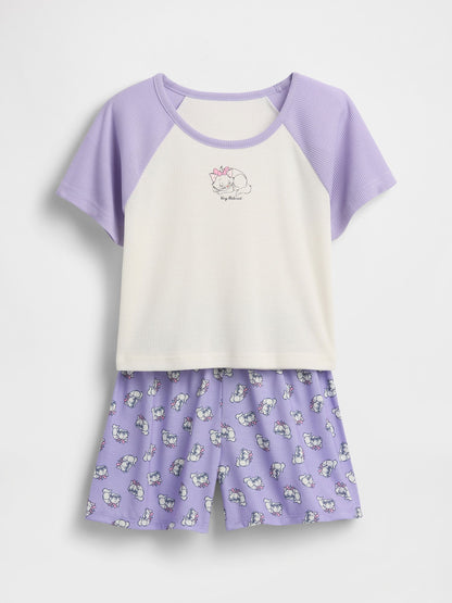 Lila Gap × Disney Pijama Takımı