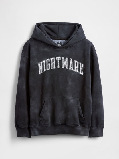 Siyah Gap × Disney Tim Burton’s The Nightmare Before Christmas Vintagesoft Grafik Sweatshirt