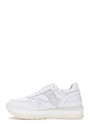 Beyaz Kadın Deri Dolgu Topuk Sneakerbeyaz Kadın Deri Dolgu Topuk Sneaker -        23sfd380114