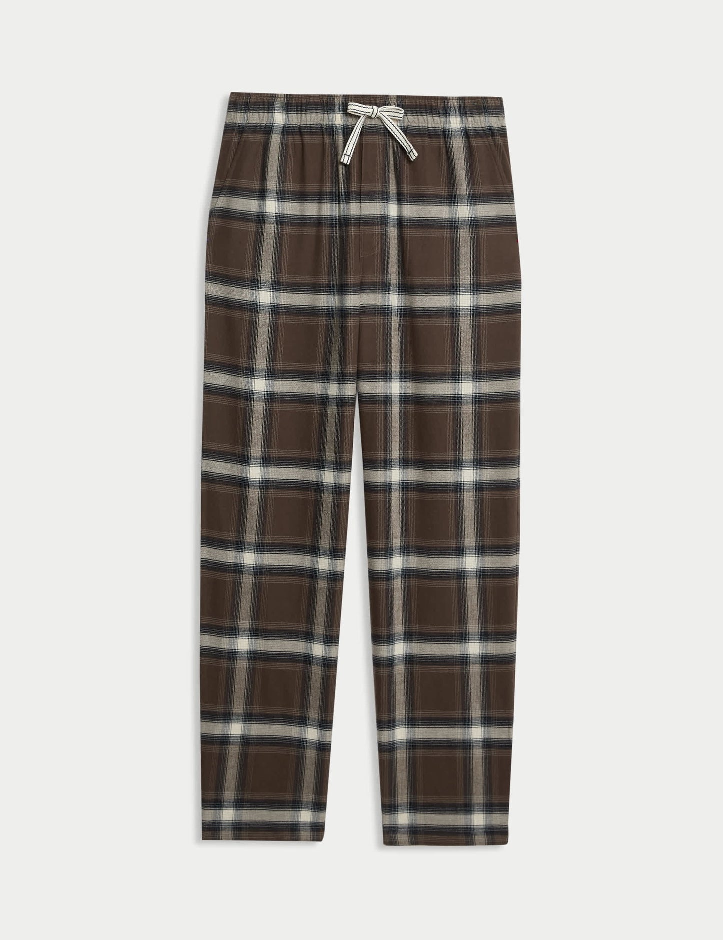 %100 Pamuklu Kareli Pijama Altı