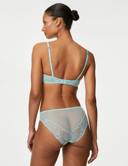 Aster Dantel Detaylı High Leg Külot