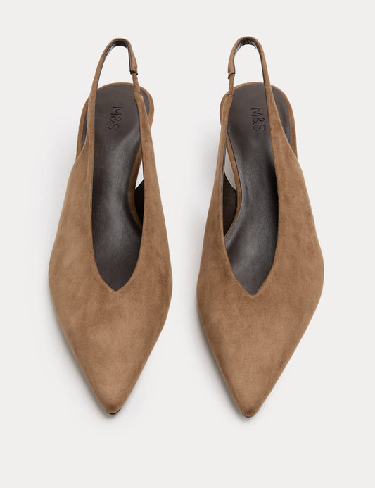 Slingback Topuklu Ayakkabı
