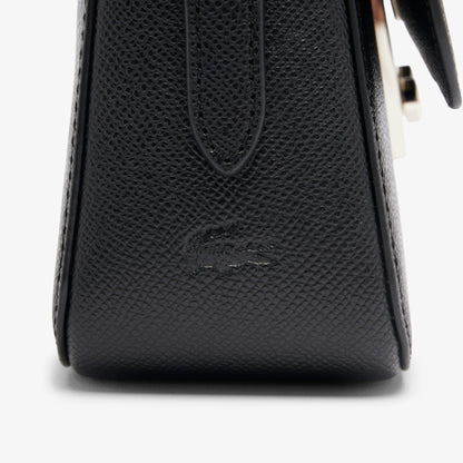 Lacoste Kadın Deri Siyah Omuz Çantası