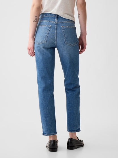 Mavi High Rise Cheeky Straight Washwell Jean Pantolon