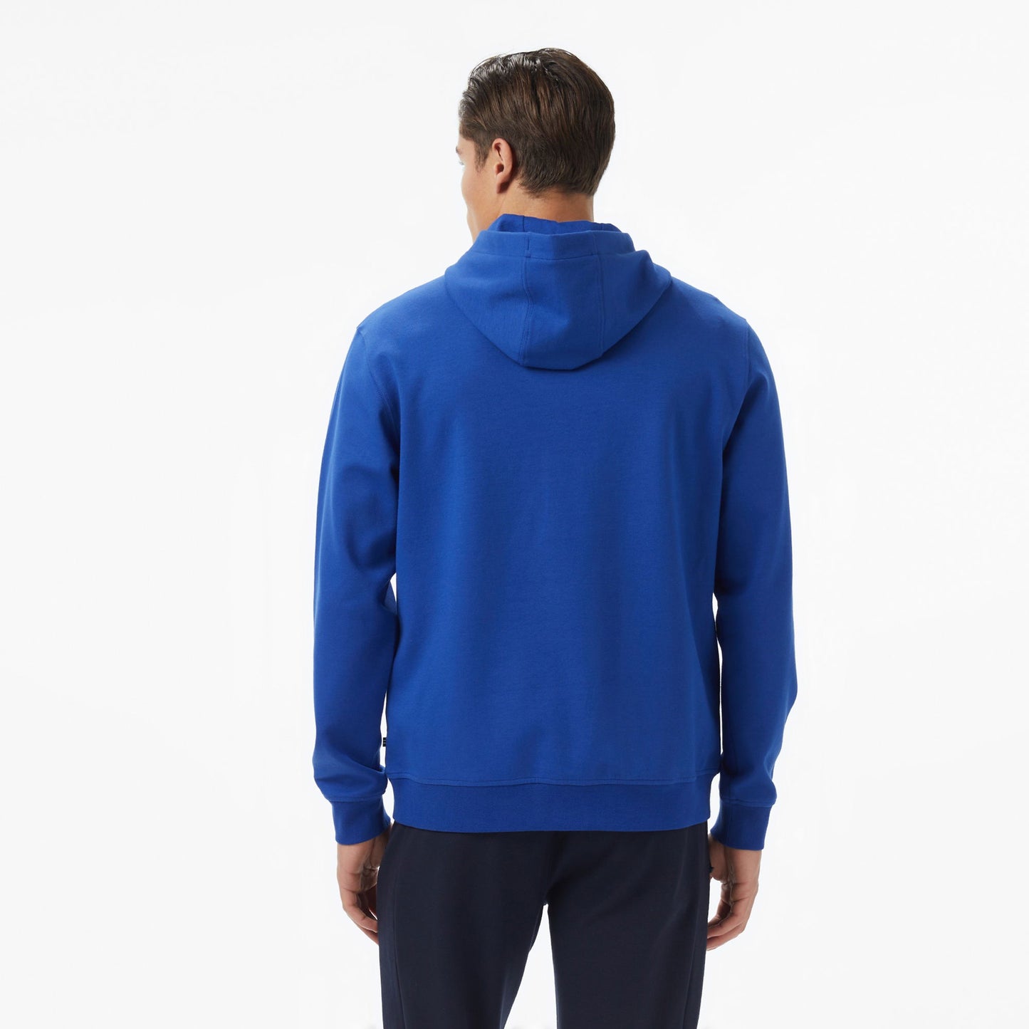Nautica Erkek Mavi Classic Fit Kapüşonlu Sweatshirt