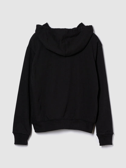 Siyah Gap Logo Relaxed Fermuarlı Sweatshirt