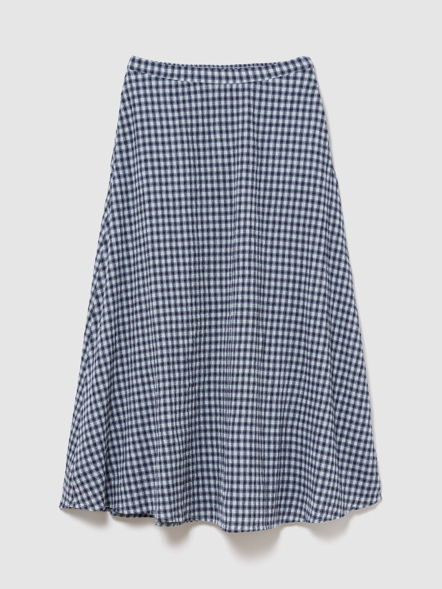 Mavi Gingham Maxi Etek