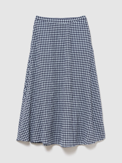 Mavi Gingham Maxi Etek