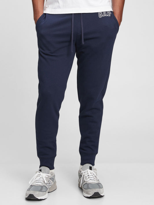 Lacivert Gap Logo Fleece Jogger Eşofman Altı