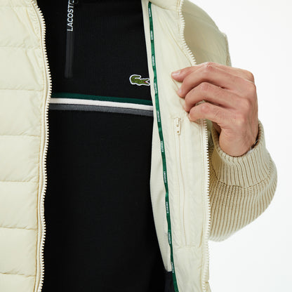 Lacoste Erkek Regular Fit Kapüşonlu Açık Kahverengi Mont