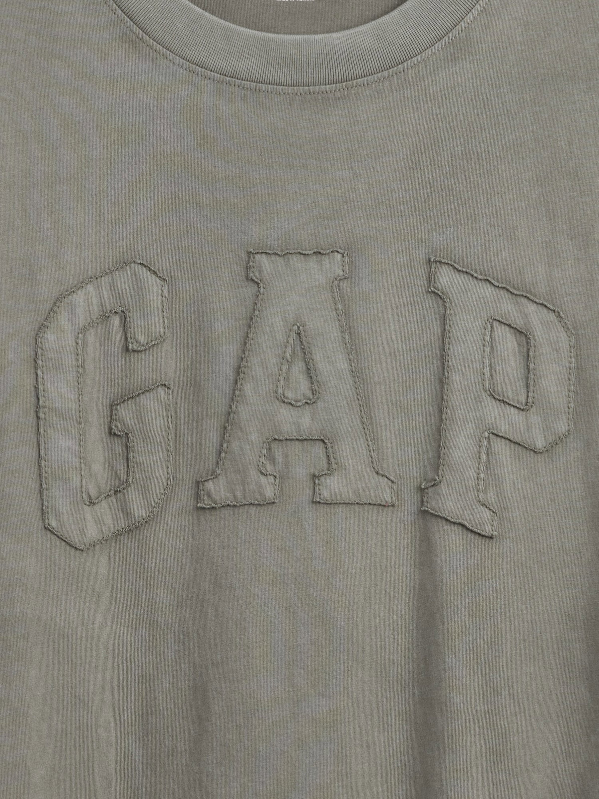 Haki Everyday Soft Boxy Gap Logo T-shirt