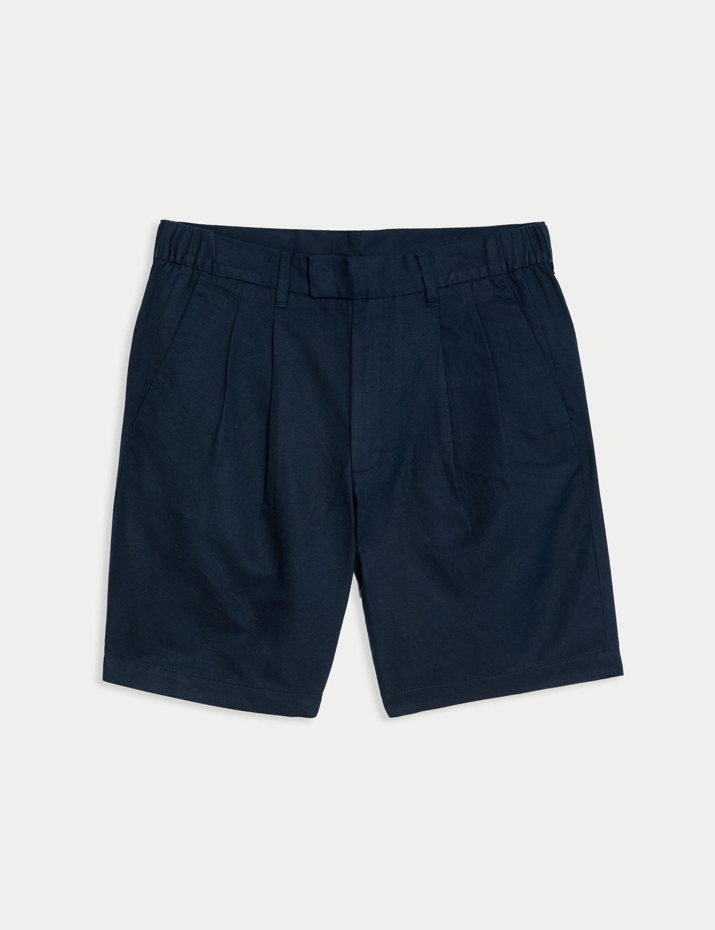 Regular Fit Keten Şort