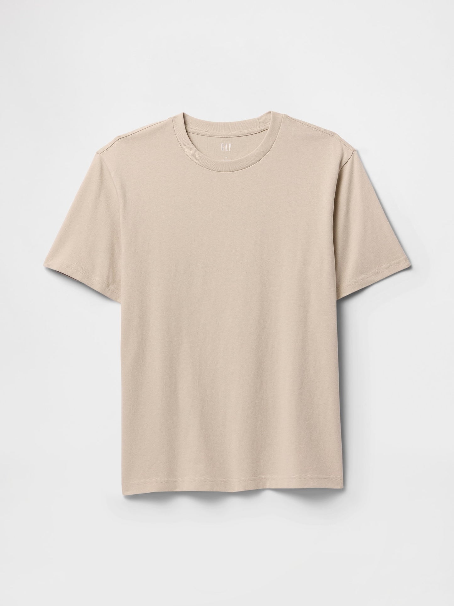 Koyu Bej Heavyweight Relaxed T-shirt