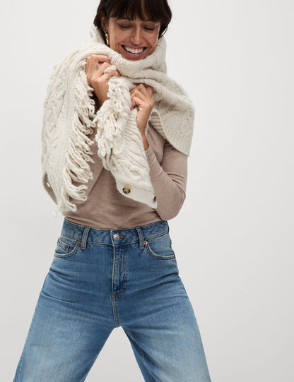 Mid Rise Rahat Kalıp Horseshoe Jean