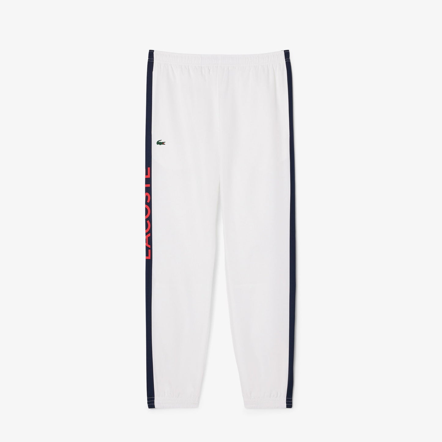 Lacoste Erkek Regular Fit Fermuarlı Renk Bloklu Beyaz Eşofman Takımı