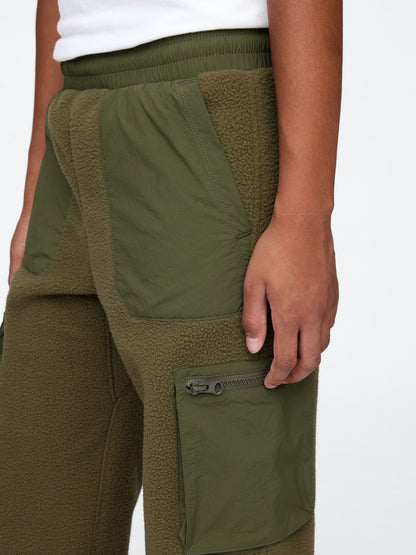 Haki Sherpa Baggy Pantolon