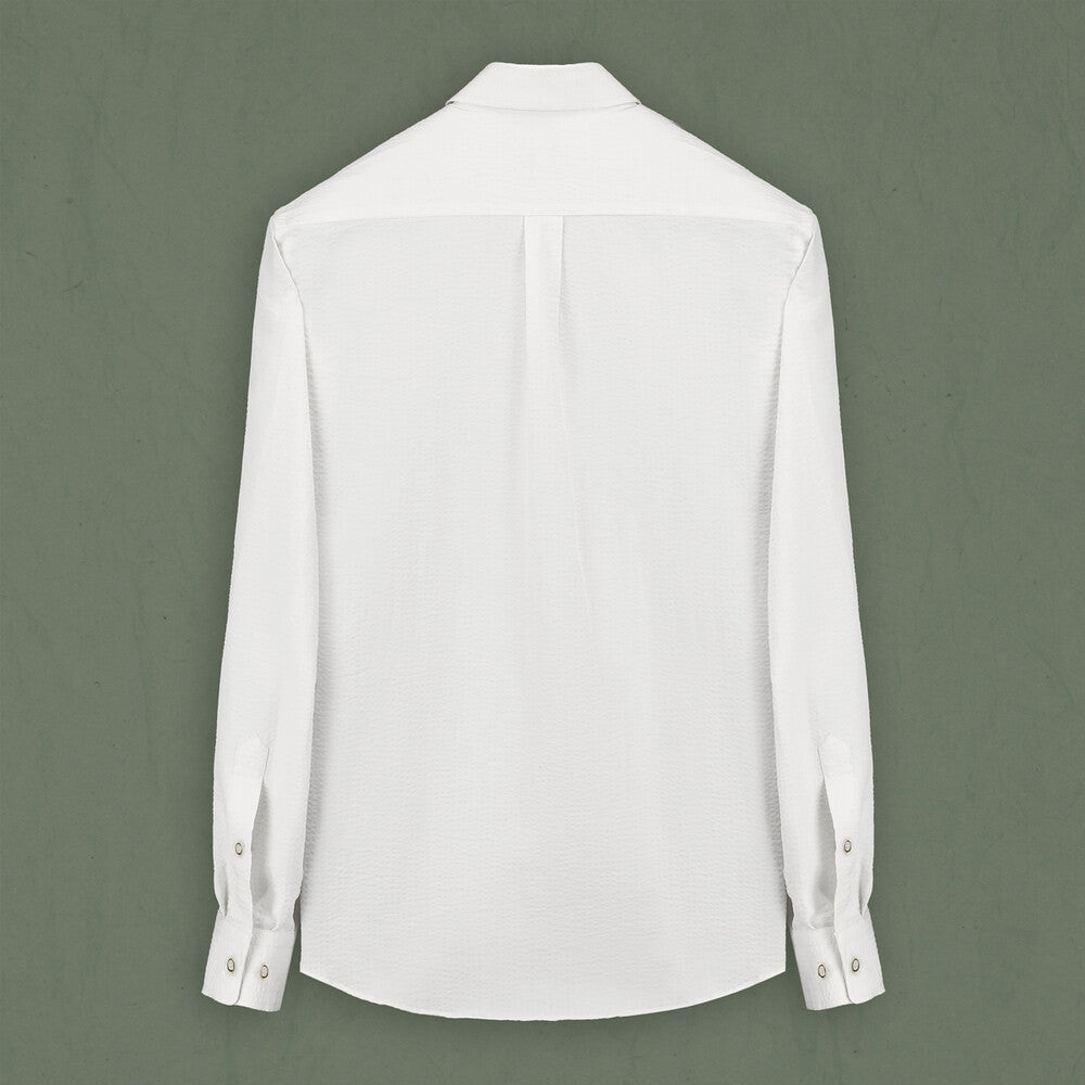 Carina Uzun Kol Beyaz Gömlek