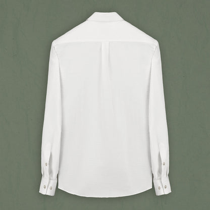 Carina Uzun Kol Beyaz Gömlek