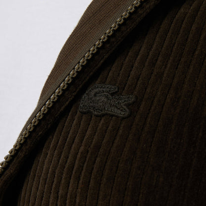 Lacoste Kadın Regular Fit Kapüşonlu Haki Sweatshirt