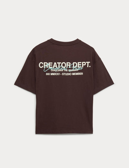 Desenli T-shirt